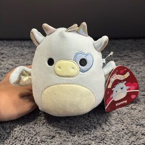 NWT Squishmallow dragon whose name is Kenny